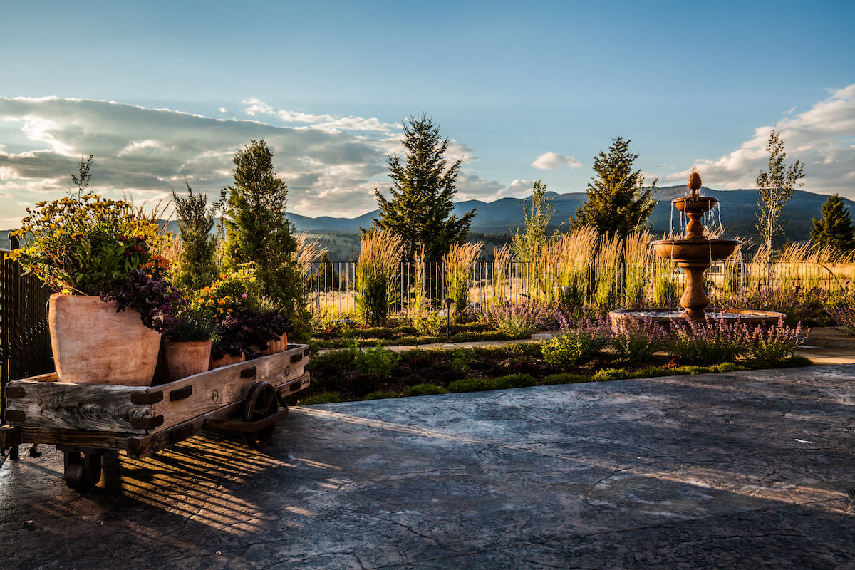 Landscape enhancements in Montana 