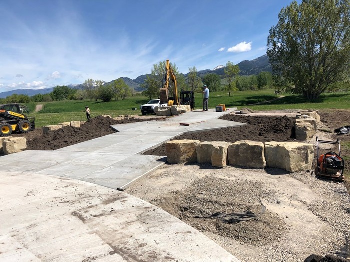 construction at centennial park