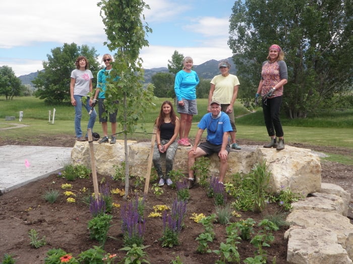 blanchford team at centennial park