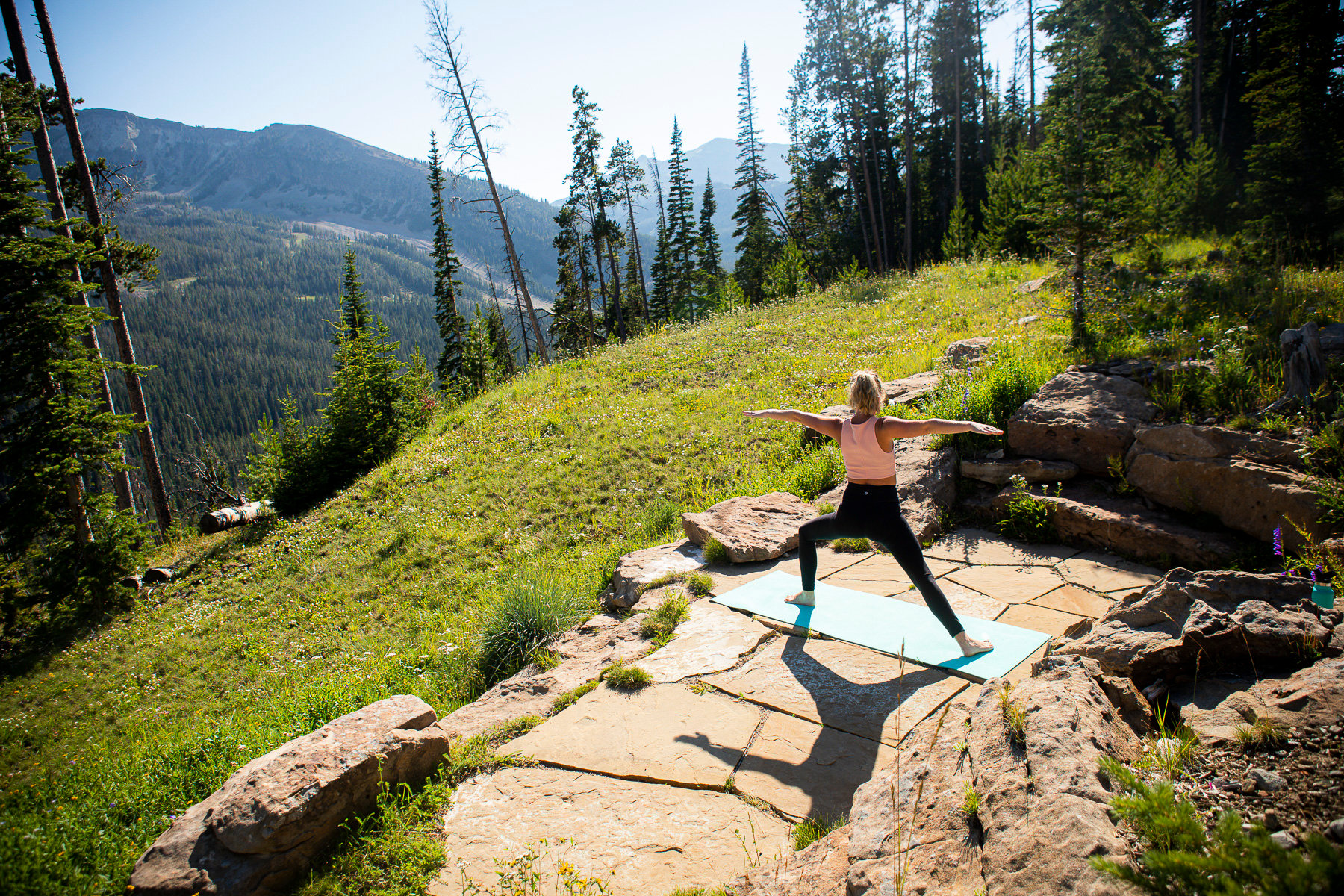 Yoga space for your Montana backyard